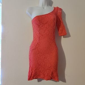 One Shoulder mini Dress